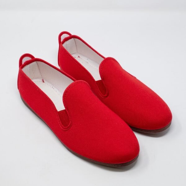 Javer- Kung Fu- Unisex- Zapatillas Lona Rojo Mujer y Cadete - Imagen 2