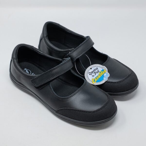Javer- Zapatos Colegiales Niña Negro- Zapatos de Colegio - Imagen 2