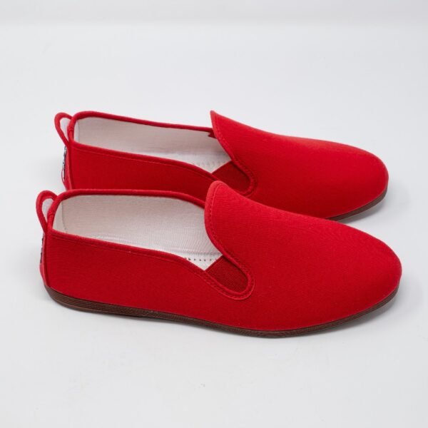 Javer- Kung Fu- Unisex- Zapatillas Lona Rojo Mujer y Cadete - Imagen 3