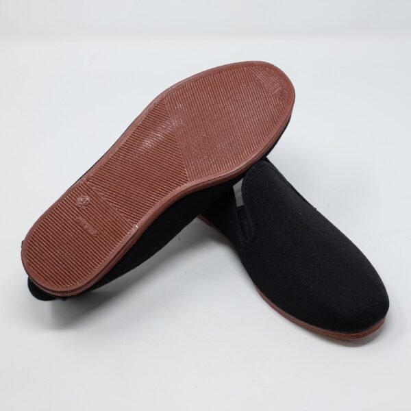Javer- Kung Fu- Unisex- Zapatillas Lona Negro Mujer y Cadete - Imagen 4