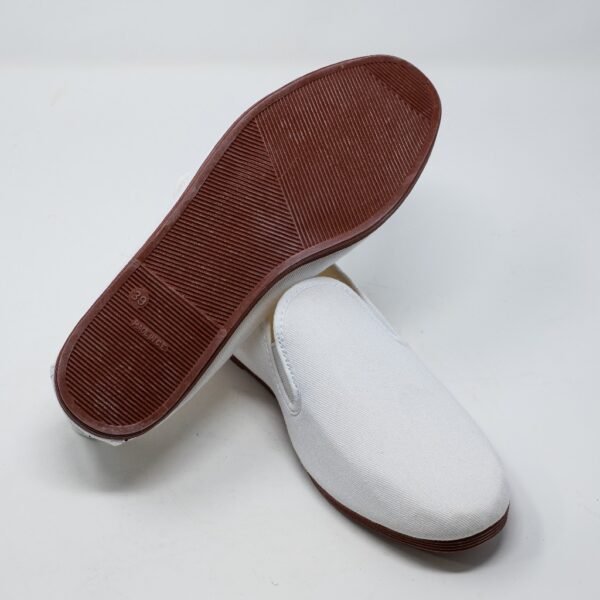 Javer- Kung Fu- Unisex- Zapatillas Lona Blanco Mujer y Cadete - Imagen 4