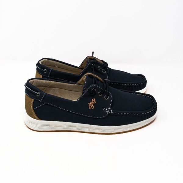 Zapato Mocasín de Hombre con Cordones Elásticos- Zapato de Vestir Homb
