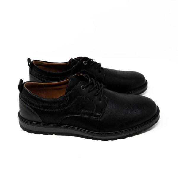 Zapato de Hombre con Cordones - Zapato de Vestir Hombre Negro