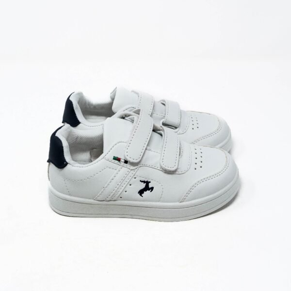 Zapatillas Deportivas de Niño Ultraligeras- Blanco con Caballo y Detal