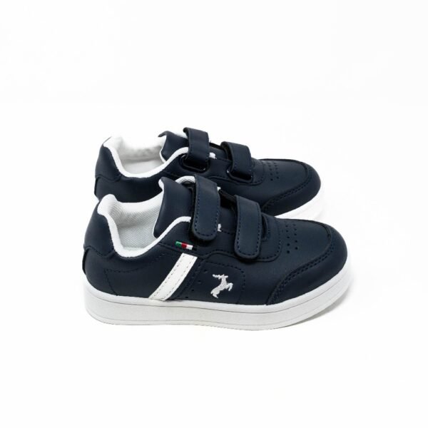 Zapatillas Deportivas de Niño Ultraligeras- Azul Marino con Caballo y