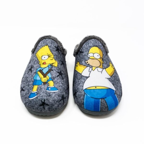 Confort - Zapatillas de Casa Hombre Invierno Abiertas