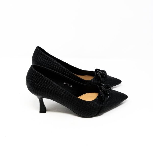 Zapato de Tacón Mujer - Zapato de Vestir Mujer Negro