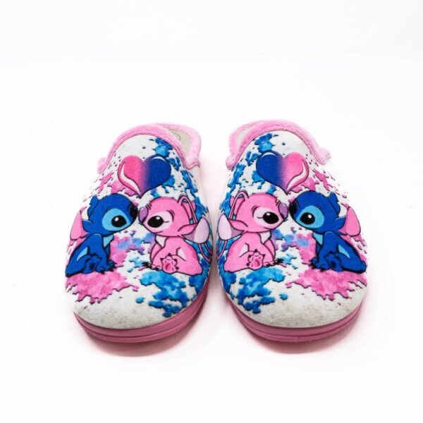 Ortopédica- Zapatillas de Casa Mujer Invierno Abiertas- Rosa con Borda