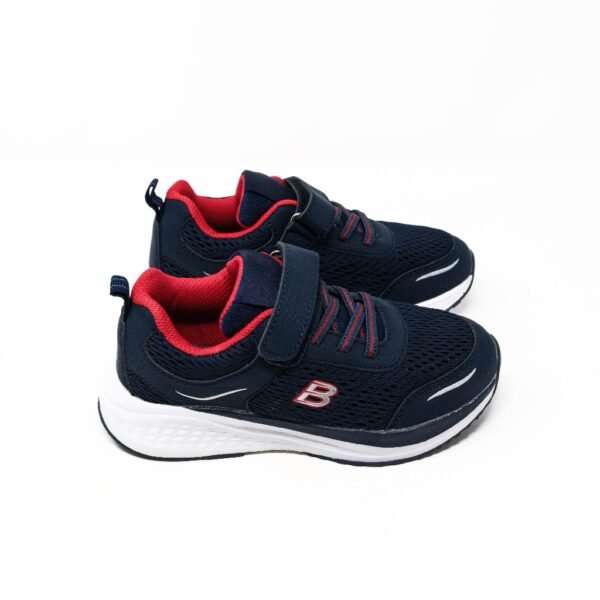 Demax- Zapatillas Deportivas de Niño Ultraligeras- Azul Marino con Det