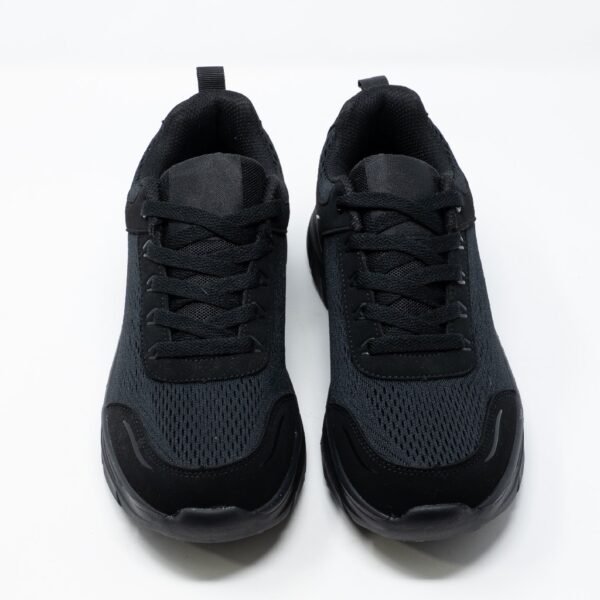 Demax- Zapatillas Deportivas Mujer- Negro con Plantilla Doble Memory-