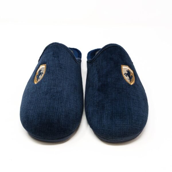 Alcalde- Zapatillas de Casa Hombre Invierno Abiertas- Azul Marino con