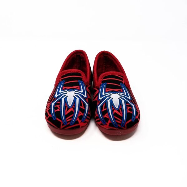 Alcalde- Zapatillas de Casa Niño Invierno Cerradas- Rojo con Bordado d