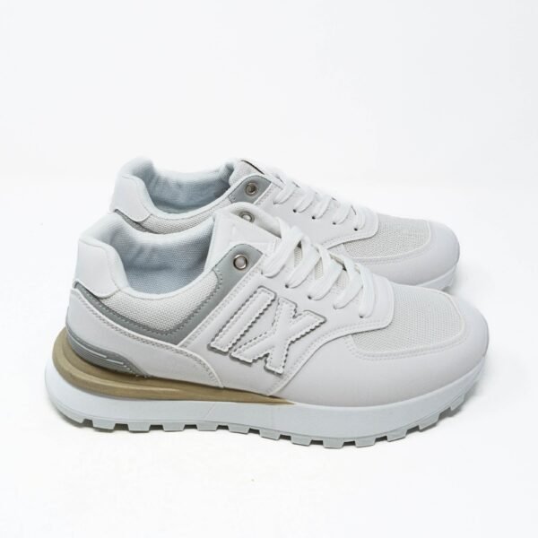 Zapatillas Deportivas de Hombre- Zapatillas para Vestir Blancas- Zapat