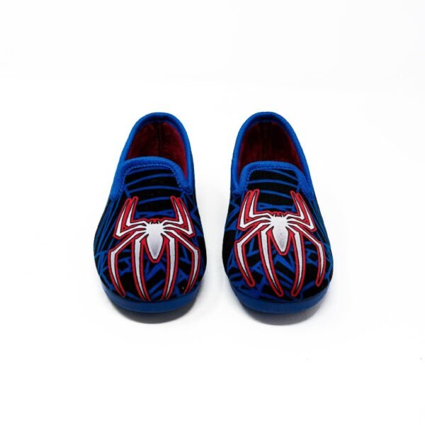 Alcalde- Zapatillas de Casa Niño Invierno Cerradas- Azul con Bordado d