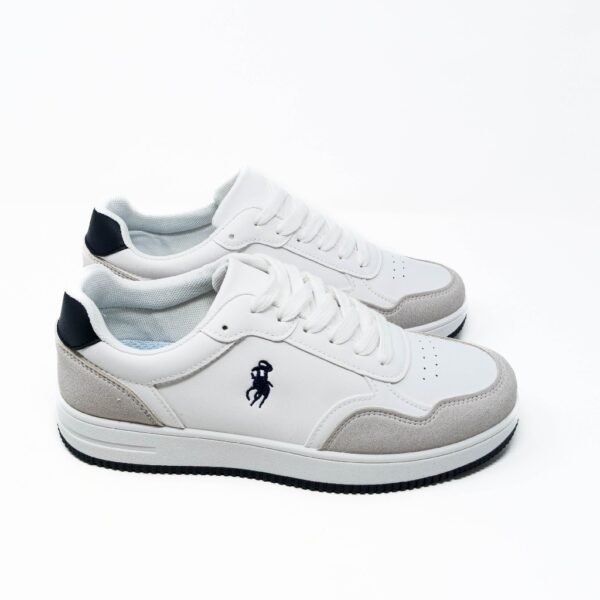 Zapatillas Deportivas de Hombre- Zapatillas para Vestir Blancas con De